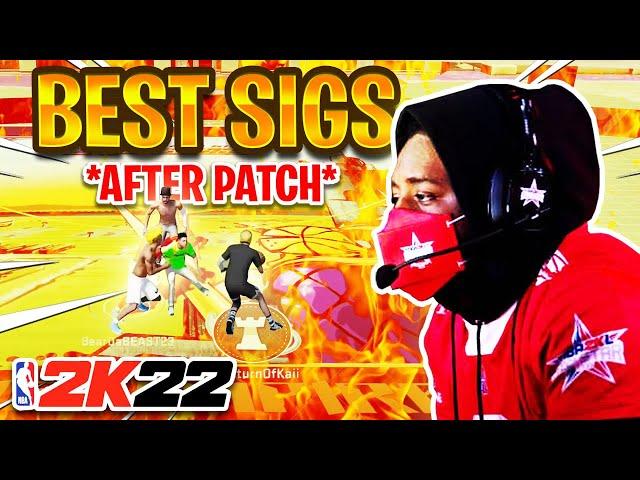 BEST DRIBBLE MOVES IN NBA 2K22 *AFTER PATCH*•THESE SIGS WILL HAVE YOU MOVING LIKE PATCH 1!!!