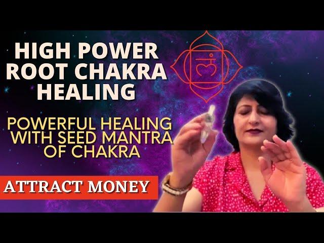 High Power Root Chakra Reiki Healing With Seed Mantra | Reiki Online Healing Session | English