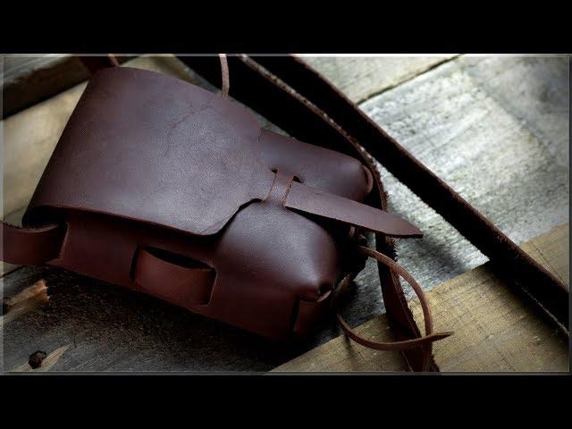 How to Make a Bag, Pouch or Purse with no rivets, NO STITCHING and no excuses.