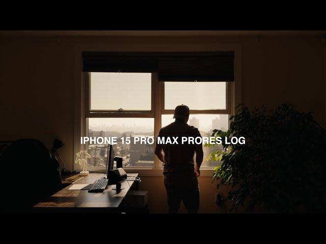 Iphone 15 Pro Max - Prores Log - Short Cinematic Sequence