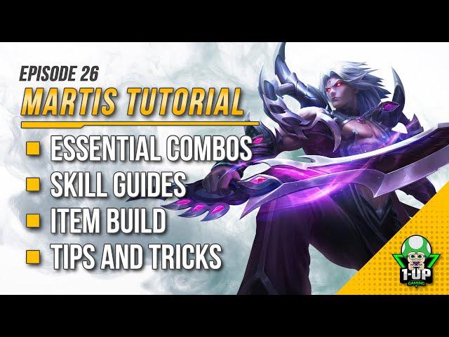 Martis Tutorial & Gameplay 2023 (English): Skills, Combo, Tips, Item Builds | Mobile Legends | ML