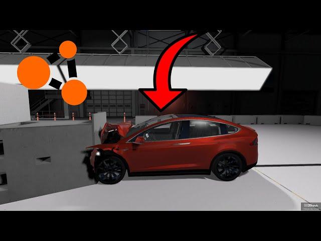 TESLA MODEL X - CRASH TEST BEAMNG