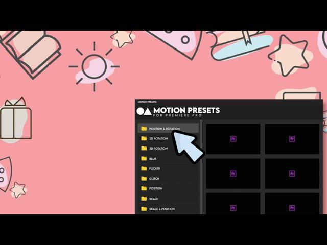 Motion Presets for Premiere Pro  Promo