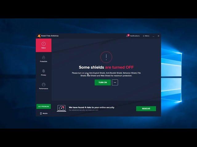 Avast Antivirus   How to Disable Avast  Turn Off Avast