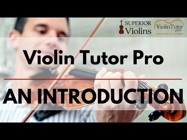 Introduction to Violin Tutor Pro