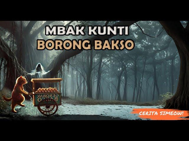 KUNTILANAK BELI BAKSO SIMEOW #HORORKOMEDI | KARTUN HANTU