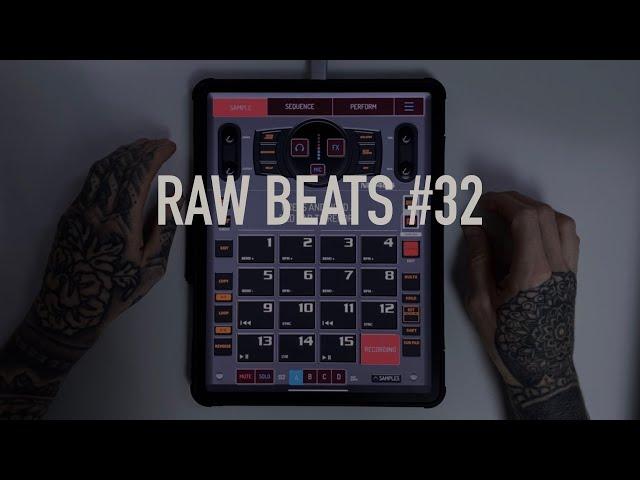 NervousCook$ - RAW Beats #32 - iPad Koala Sampler Hip Hop Vinyl Sampling Making A Beat