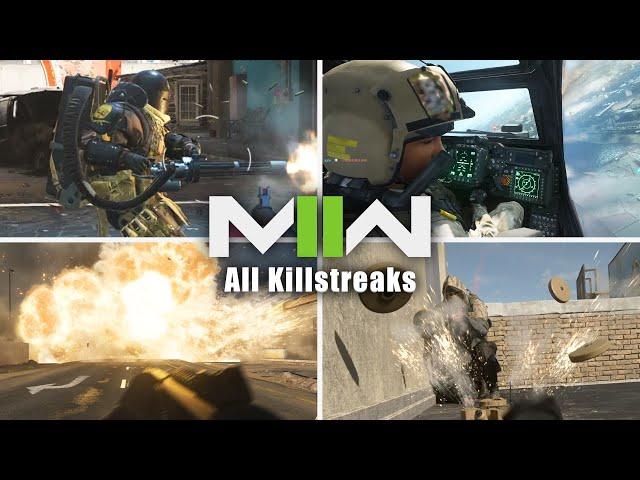 MODERN WARFARE 2 - All Killstreaks Showcase