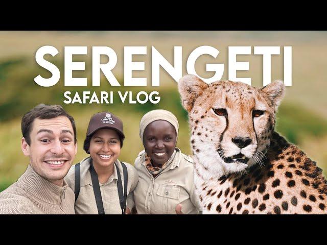 Serengeti Safari VLOG - Unexpected Sightings, Evening Game Drive From Pioneer Camp