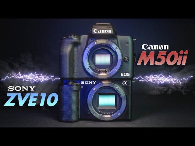 Sony ZVE10 Vs Canon M50 Mark ii // Which Camera Is Better?