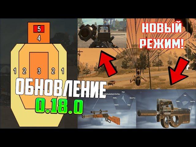 ОБЗОР ОБНОВЛЕНИЯ 0 18 0 ОБНОВЛЕНИЕ PUBG MOBILE НОВОЕ ОРУЖИЕ И ПРИЦЕЛ ХАЛЯВА В ПУБГ МОБАЙЛ