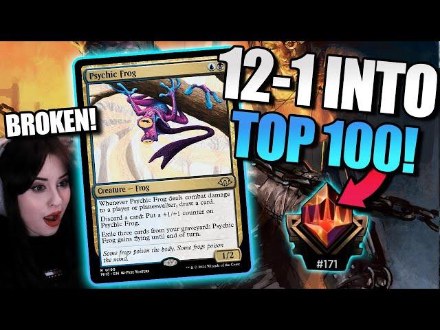 I BROKE THE META..NEW Dimir Frog DeckMTG Gameplay & Deck Tech