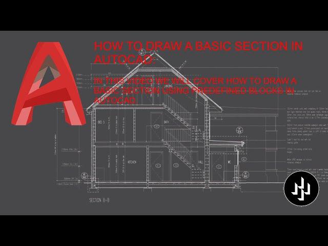 HOW TO DRAW BASIC SECTION IN AUTOCAD: