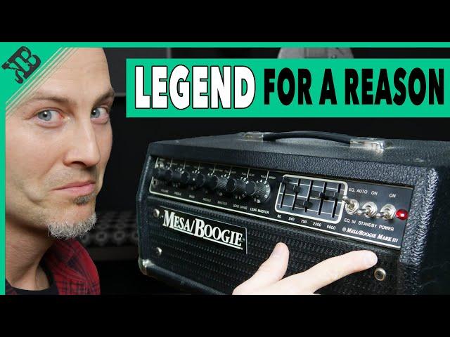 TONE SECRETS AND HISTORY | Mesa Boogie MARK Series | Mark III blue stripe