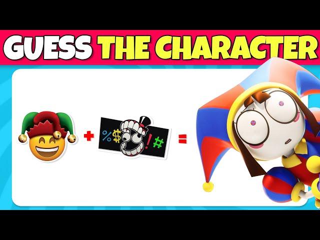 The Amazing Digital Circus  | Guess The Characters By Emoji | Emoji Quiz