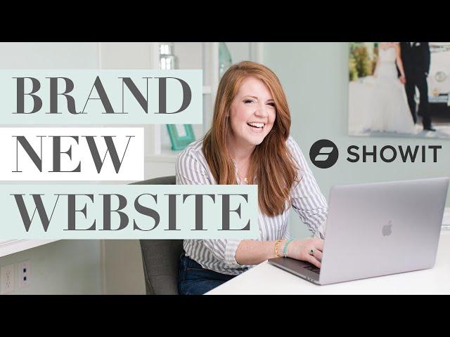 A Tour of My NEW Custom Showit Website Design!