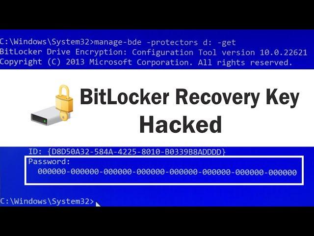 How to create a Unique BitLocker Recovery Key on the OS Drive C?