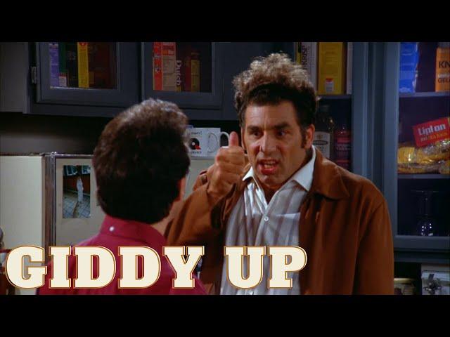 Seinfeld - Compilation of Kramer's "Giddy Up!"