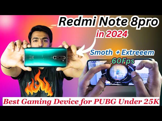 Redmi Note 8pro PUBG Test In 2024 | Best Gaming Mobile For PUBG Under 25k In Pakistan |