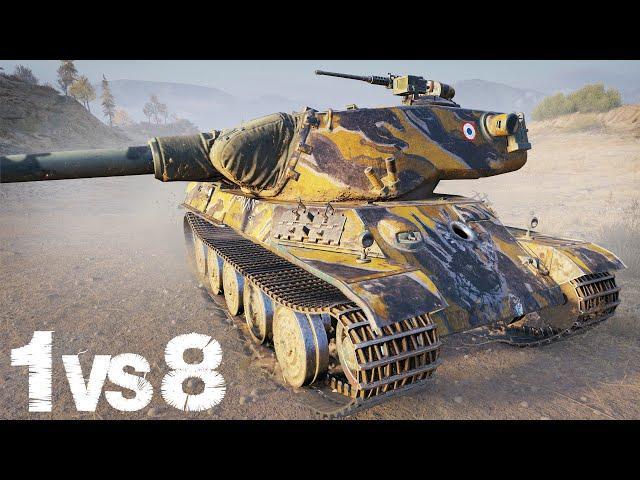 AMX M4 51 - 1 vs 8 -  Epic WoT Replays