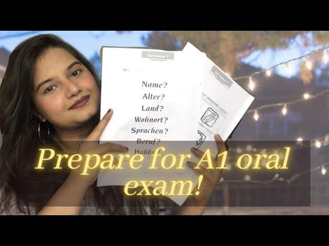 HOW TO SCORE FULL MARKS IN GERMAN A1 ORAL EXAM | GOETHE ZERTIFIKAT A1 | START DEUTSCH A1