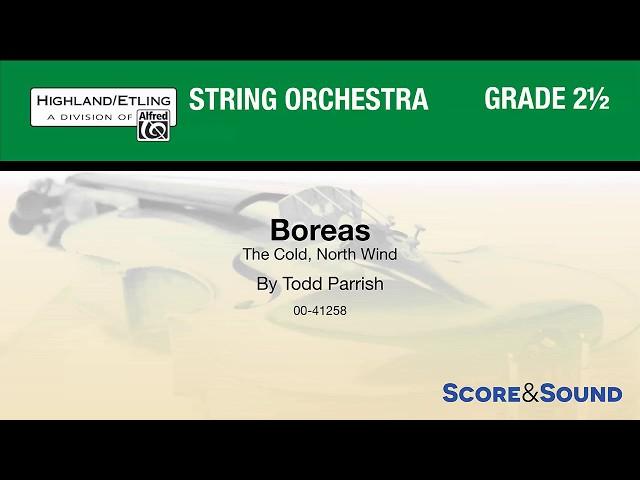 Boreas, by Todd Parrish – Score & Sound