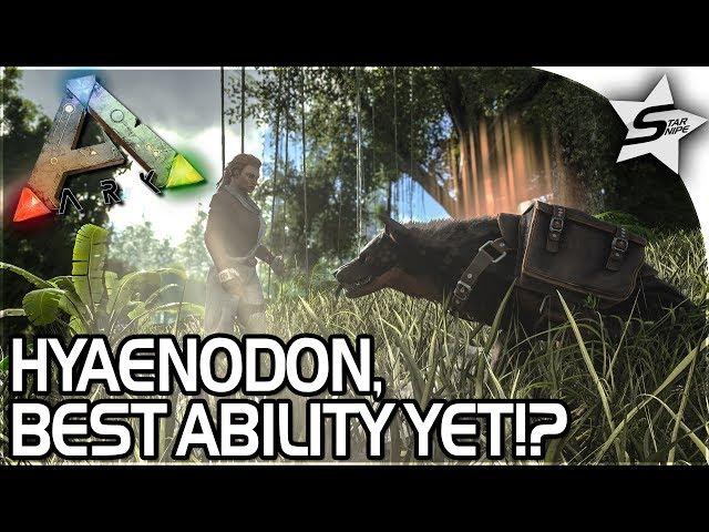 BEST TAME, MOST USEFUL DINO YET?!- HYAENODON PACK Taming ARK Survival Evolved - ARK NEW UPDATE 258