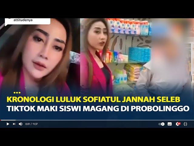 Kronologi Luluk Sofiatul Jannah Seleb Tiktok Maki Siswi Magang di Probolinggo