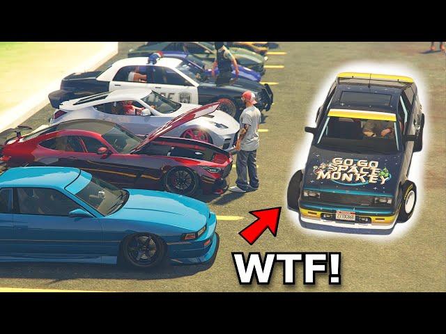 We Duplicated Random Freemode Player's Cars  In GTA Online