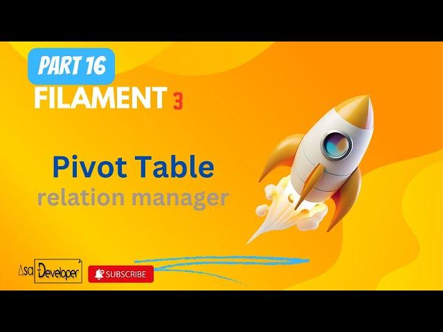 Filament 3 - Pivot Table