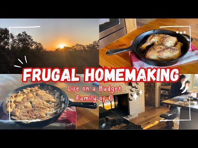 FRUGAL LIVING | Homemaking on a Budget + Low Income Homemaking + Slow Living + On a Budget Meals