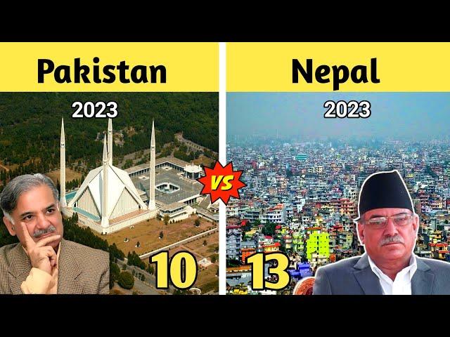 Nepalvs Pakistan Country Comparison 2023-Pakistan Vs Nepal Full Comparison By Youthpahadi 2023