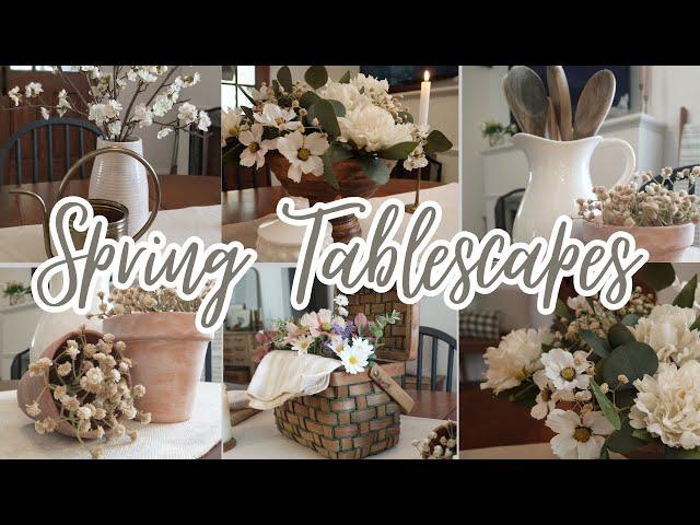 *NEW* Spring Dining Table Styling Ideas | Spring Tablescape Ideas | Decorating Ideas 2023