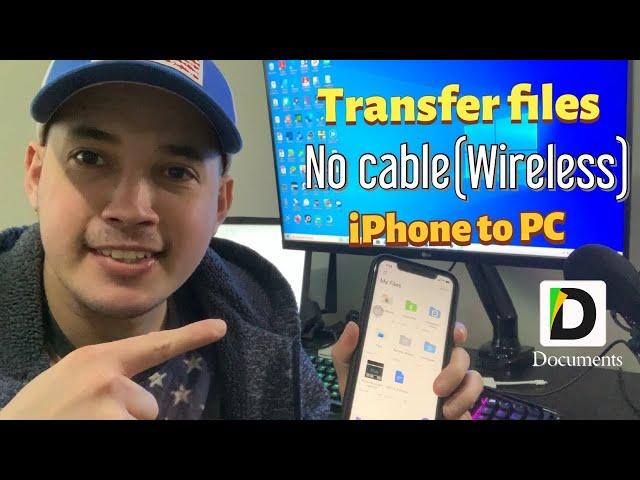 How to transfer photos/videos from iPhone to a PC (Without USB Cable) 2021