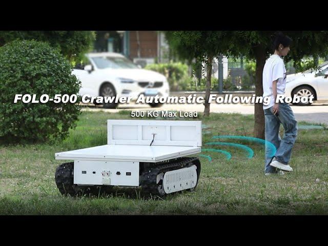 FOLO-500: The Autonomous Following Robot Revolutionizing Factory, Warehouse, and Logistics Operation