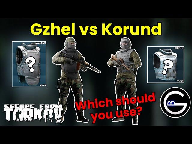 Korund or Ghzel? Budget level 5 armor deep dive!