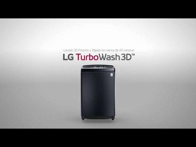 Lavadoras LG de Carga Superior: LG TurboWash 3D™