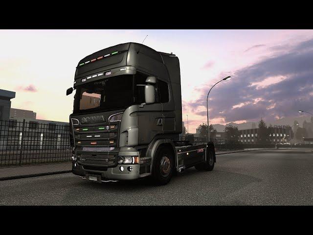 ETS2(Real Driver)|Scania R580 Euro 6 \8/|️Roma-Torino⬅️