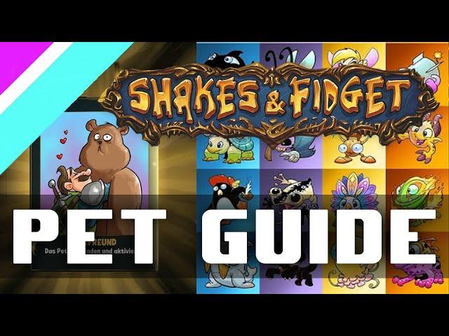 Shakes & Fidget: Pet Guide für Einsteiger   | Tipps und Tricks | Erklärung