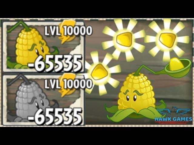 Plants vs Zombies 2 Kernel-pult Upgraded to Level 10000 PvZ2