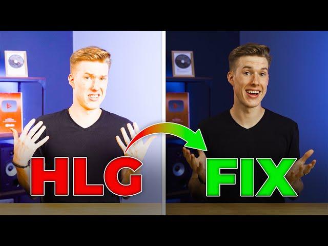 How To Convert HLG Footage to REC.709 in Premiere Pro