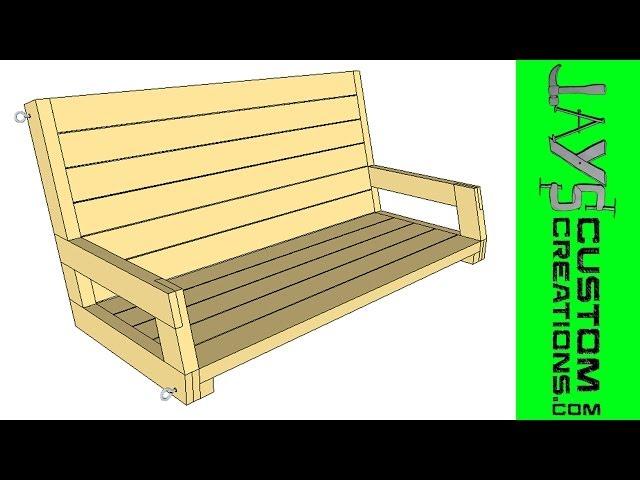 SketchUp - 2x4 Porch Swing - 095