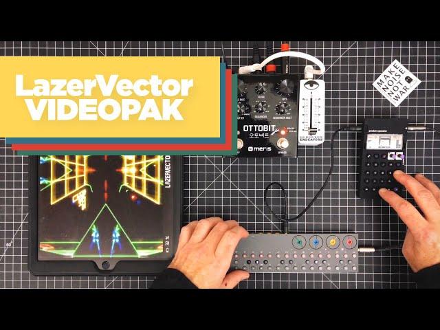 LazerVector Videopak Demo for the OP-z - Download Link Below