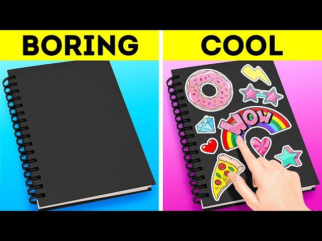 BACK TO SCHOOL DIYS || Creative Crafts For Eveyone