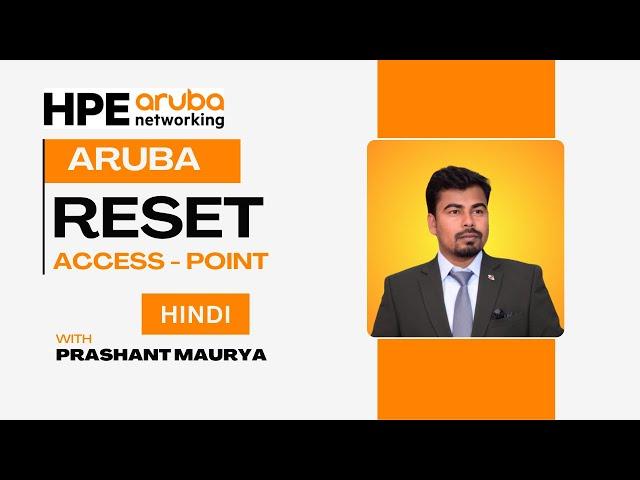 how to reset aruba access point | Reset factory wifi Aruba | #aruba  wifi | AP505 #TechBoT #prashant