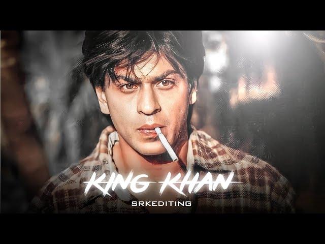 SRK edit - King Khan edit  || WhatsApp status edit ||  Shahrukh Khan edit || Old hero edit