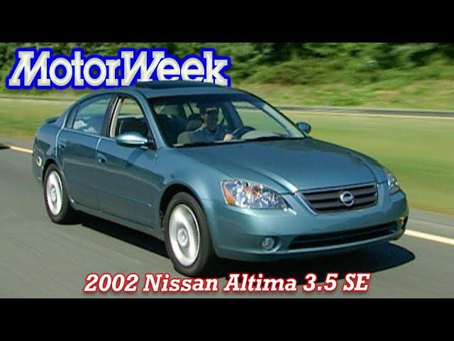 2002 Nissan Altima 3.5 SE | Retro Review