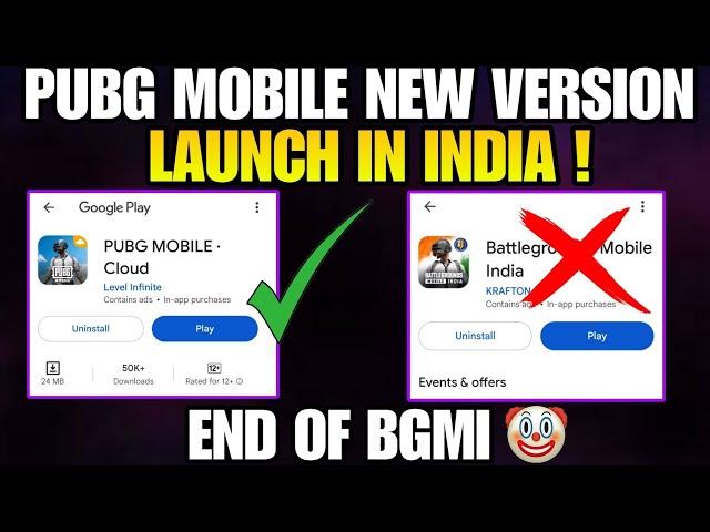 OMG  PUBG UNBAN - COMING BACK TO INDIA ? | PUBG MOBILE CLOUD VERSION IS HERE | PUBG UNBAN NEWS