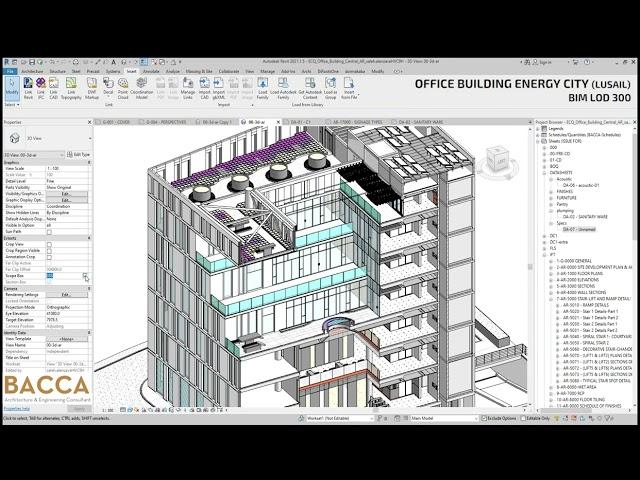 ECQ BIM Model LOD300