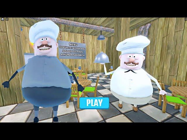 BENNY'S RESTAURANT ESCAPE! (NEW OBBY) ALL JUMPSCARES FULL GAMEPLAY | ROBLOX